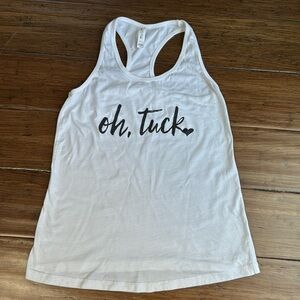 “Oh Tuck” Barre Tank